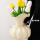 南瓜花瓶（可以装水可水培）奶黄