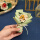 绿黄玫瑰【20厘米】+提袋+卡