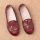 2117：红色 防滑布鞋