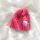 粉红针织帽