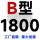 白色 B1800（皮带黑色）