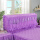 俏佳人紫色1.8米全包床头罩