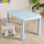蓝桌+蓝兔椅 +防滑贴 0cm