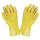 黄色浸塑手套:3双