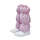 粉色高筒不带透气网塑料拉链