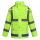 300D荧光绿雨衣单上衣 群众反光服