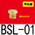 平头型BSL-01_接口1/8(1分)