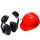 红安全帽代尔塔牌103008型耳罩 新国标ABS