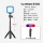 【黑色】VL49RGB补光灯+MT-08延长支架