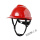 V型安全帽 碳纤维花纹 碳亮红