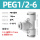 PEG1/2-6(公英制转换)(5个装)