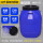 60升饮用水级-蓝色特厚方桶