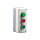 三位【红绿自复位钮+灯】