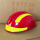 红色F2头盔+灯架ABS材质