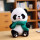 熊猫 (绿色无标围巾)