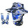 送蓝色三件套(渔夫帽+面巾+臂袖)