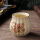 金玫瑰陶瓷罐