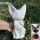 吉吉猫+双份颜料 石膏白坯23厘米