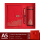 红色金夹—红色笔记本+保温杯套装