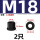 4.8级法兰带垫加高 M18-2只