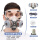 高效防尘毒面具+防雾大眼罩+20片KN95滤棉+2