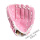 粉红色 大款棒球手套