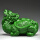 绿色精雕龙龟【长8cm】