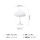 白色蘑菇台灯直径25cm高33.5cm