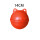 14cm双耳浮球(红色)