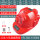 红色双太阳能(19000六风扇蓝牙+空调)-送充电