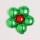 五瓣气球绿色
