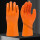 橘色耐油耐磨手套(5双)