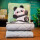 绿色熊猫 - 抱被枕