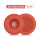 红色【加厚带LR蛋白皮】耳机套一对【同4205】