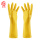 【5双装XL号】黄色加厚牛筋手套