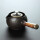 侧把陶瓷煮茶器(黑300ml)
