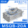 旋转气缸MSQB-20A_标准型