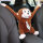 坐姿【棕色猴子】纸巾包