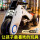 白色科幻摩托车+单驱+6v4电池