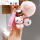 樱花粉色猫+粉白铃铛+毛球