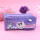 紫爱心库洛米带零钱包 单个四层