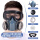 舒适防尘口罩+黑密封防雾大眼罩+10片科技滤棉（收