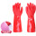 红色加绒手套（长40cm）10副
