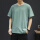 灰绿色短袖纯棉T恤（TX0001）