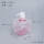 四方乳液瓶250ml粉色+透明泵头