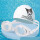 库洛米泳帽+白色防雾泳镜