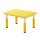 黄色长方桌