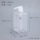 四方乳液瓶450ml透明+透明泵头