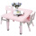 粉色一桌两椅