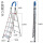 升级版加厚铝合金梯子  六步